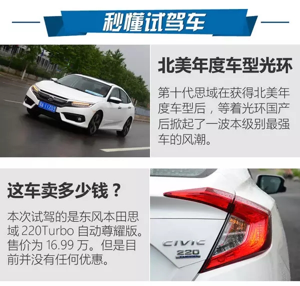憑什么叫神車？ 本田思域220Turbo試駕